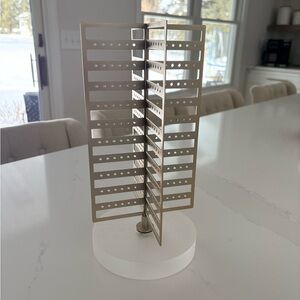 Pottery Barn Teen girl's gold earring holder